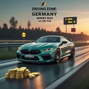 Взлом Driving Zone: Germany 1.25.751 (Много Денег)